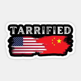 Tarrified Sticker